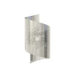 Emibig Luz De Pared Espiral Acero Gris | Apta para 1x G9 - Max 8W