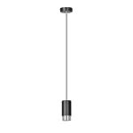 Emibig Colgante De Luz Fumiko Acero Negro | Apta para 1x GU10 - Max 10W