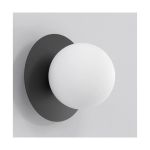 Emibig Luz De Pared Americana Acero Negro | Apta para 1x G9 - Max 8W