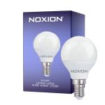 Noxion Lucent Lustre LED E14 Esférica Mate 4.5W 470lm - 827 Luz muy Cálida | Reemplazo 40W