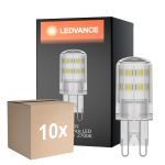 Multipack 10x Ledvance Performance LED Capsule Clara G9 3W 320lm - 827 Luz Muy Cálida | Regulable - Reemplazo 30W