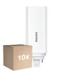 Multipack 10x Philips CorePro PL-T LED Bulbo HF 9W - 840 Blanco Frio | 4-Pines - Reemplazo 26W