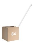 Multipack 6x Osram LEDinestra HD Lighting S14s 9.9W 1055lm - 927 Luz Muy Cálida | Mejor Reproducción De Color - Regulable - Reemplazo 75W