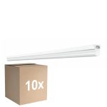 Multipack 10x Ledvance Pantalla LED Linear Compacto 20W 2000lm - 840 Blanco Frio | 120cm