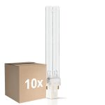 Multipack 10x Philips PL-S 7W - UV-C | 2-Pines