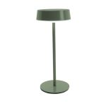 Eglo Lámpara De Mesa Simeri Solar Acero Verde 3W 250lm - 830-860 Ajustable Blanco | IP44 - Regulable al tacto - USB-C