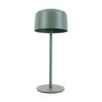 Eglo Lámpara De Mesa Roccanova Solar Acero Verde 2W 270lm - 830 Luz Cálida | IP44 - Regulable al tacto - USB-C