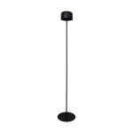 Eglo Lámpara de pie Roccanova-L Solar Acero Negro 2W 270lm - 830 Luz Cálida | IP44 - Regulable al tacto - USB-C