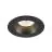 SLV New Tria 68 Foco Aluminium Negro Esférica 8.3W 500lm 38D - 930 Luz Cálida | Recorte 68mm -  Mejor Reproducción De Color - Regulable 