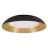Ledvance Lámpara LED Orbis Alva Negro y Madera 36W 1600lm - 830 Luz Cálida | Regulable al tacto