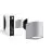 D'Lite Luz De Pared Vossem Plata| IP54 - Apta para 1x GU10