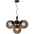 Nordlux Colgante de luz Ivona 4x E27 Negro - Metal | Max. 28W