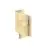 Emibig Luz De Pared Espiral Acero Oro | Apta para 1x G9 - Max 8W