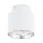 Emibig Luz de techo Nano Acero Blanco | Apta para 1x GU10 (AR111) - Max 12W
