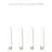 Emibig Colgante De Luz Kibo Acero Blanco | Apta para 4x GU10 - Max 10W