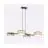 Emibig Colgante De Luz Drumz Acero Marrón | Apta para 4x E14 - Max 10W
