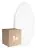 Multipack 5x Ledvance Plafón LED Techo/Pared Surface CIRCULAR 500 PS Acero Blanco 42W 3500lm - 840 Blanco Frio | IP44