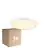 Multipack 3x Nordlux LED Luz de techo Oja 24 Blanco 11W 1250lm - 827 Luz Muy Cálida