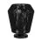 Eglo Lámpara De Mesa Persley Acero Negro | IP20 - Apta para 1x E27 