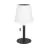 Eglo Lámpara De Mesa Montapalma Solar Acero Negro 2W 190lm - 830 Luz Cálida | IP54 - Regulable - USB-C