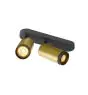 SLV Grip! Aluminium Foco Oro | Apta para 2x GU10