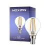 Noxion Lucent LED E14 Esférica con Filamento Clara 2.5W 250lm - 827 Luz muy Cálida | Reemplazo 25W