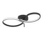 Eglo Luz de techo Serpins Acero Negro 21W 2500lm - 830 Luz Cálida