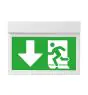 Noxion LED Señal De Salida De Emergencia | Wall/Techo Montado | 3.5W 20lm | 30m Distancia de visualización - Luz De Emergencia 3 Horas - Incl. 4 Direcciones