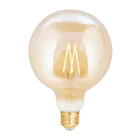 WiZ Smart LED E27 Globe Con Filamento Ámbar 125mm 6.5W 720lm - 820-845 Ajustable Blanco | Regulable - Reemplazo 50W