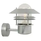 Nordlux Blokhus Luz De Pared Acero y Vidrio Gris | IP54 - Apta para E27