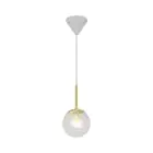 Nordlux Chisell 15 Colgante De Luz Metal y Vidrio Latón | Apta para E14