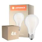 Multipack 4x Ledvance Classic LED E27 Pera con Filamento Mate 24W 3452lm - 827 Luz muy Cálida | Reemplazo 200W