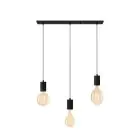 Calex XXL Lumen alto Oro Set completo - Including 3 XXL Bulbos + Cordset Rectangular base