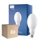 Multipack 6x Philips LED TrueForce Core HPL E27 24.5W 4000lm - 840 Blanco Frio | Reemplazo 125W