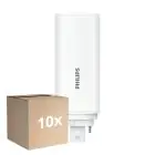 Multipack 10x Philips CorePro PL-T LED Bulbo HF 6.5W - 840 Blanco Frio | 4-Pines - Reemplazo 18W