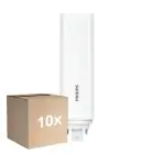 Multipack 10x Philips CorePro PL-T LED Bulbo HF 18.5W - 830 Luz Cálida | 4-Pines - Reemplazo 42W
