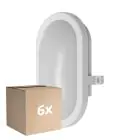 Multipack 6x Ledvance Plafón LED Techo/Pared Blanco 11W - 840 