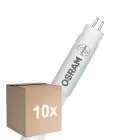 Multipack 10x Osram Tubo LED T5 (HF) High Efficiency 10W 1350lm - 830 Luz Cálida | 85cm - Reemplazo 21W