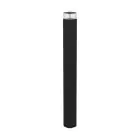 Eglo Lámpara de pedestal Castelnuovo Aluminium Negro| IP65- Apta para 1x GU10